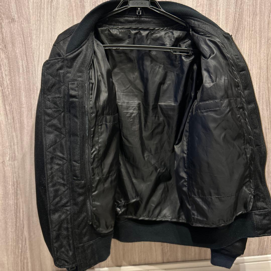 【美品】ALPHA INDUSTRIES MA-1 刺繍ロゴ 超希少 古着 L