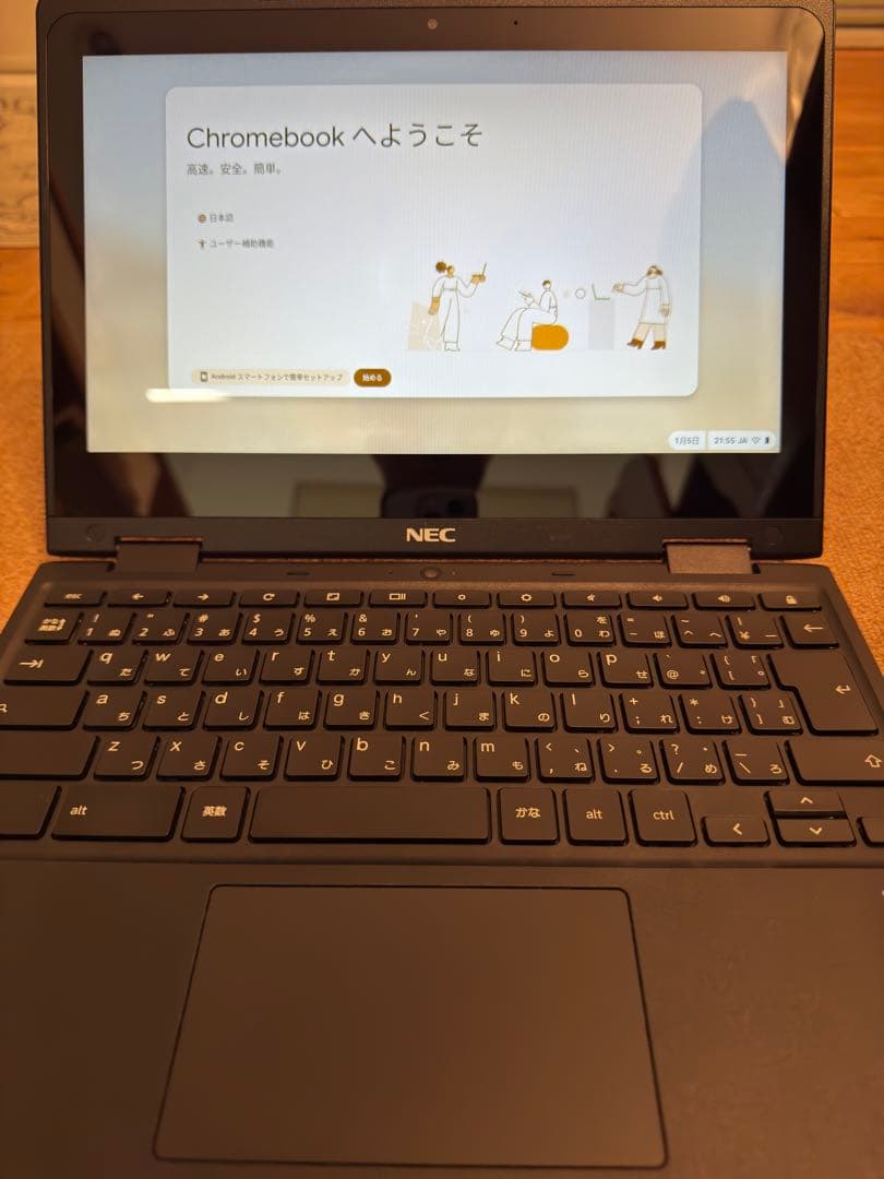 【oka】 NEC Chromebooky3 本体 ブラック