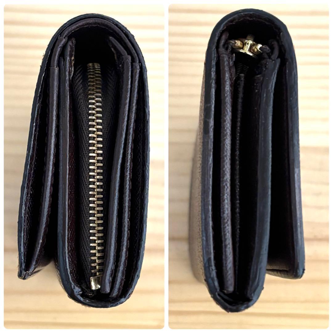 LOUIS VUITTON ルイヴィトン　ダミエ　ポルトフォイユ トレゾール