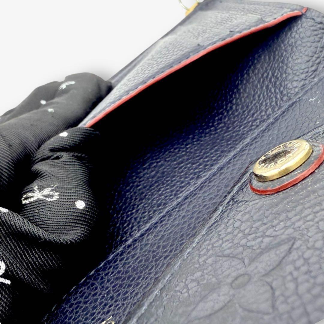 最終お値引き！美品　ルイヴィトン 財布　モノグラム　アンプラント　三つ折り財布