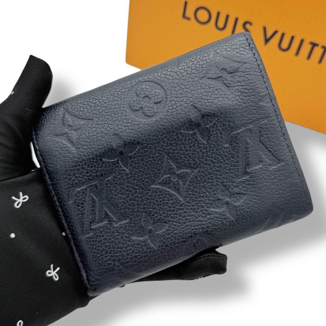 最終お値引き！美品　ルイヴィトン 財布　モノグラム　アンプラント　三つ折り財布