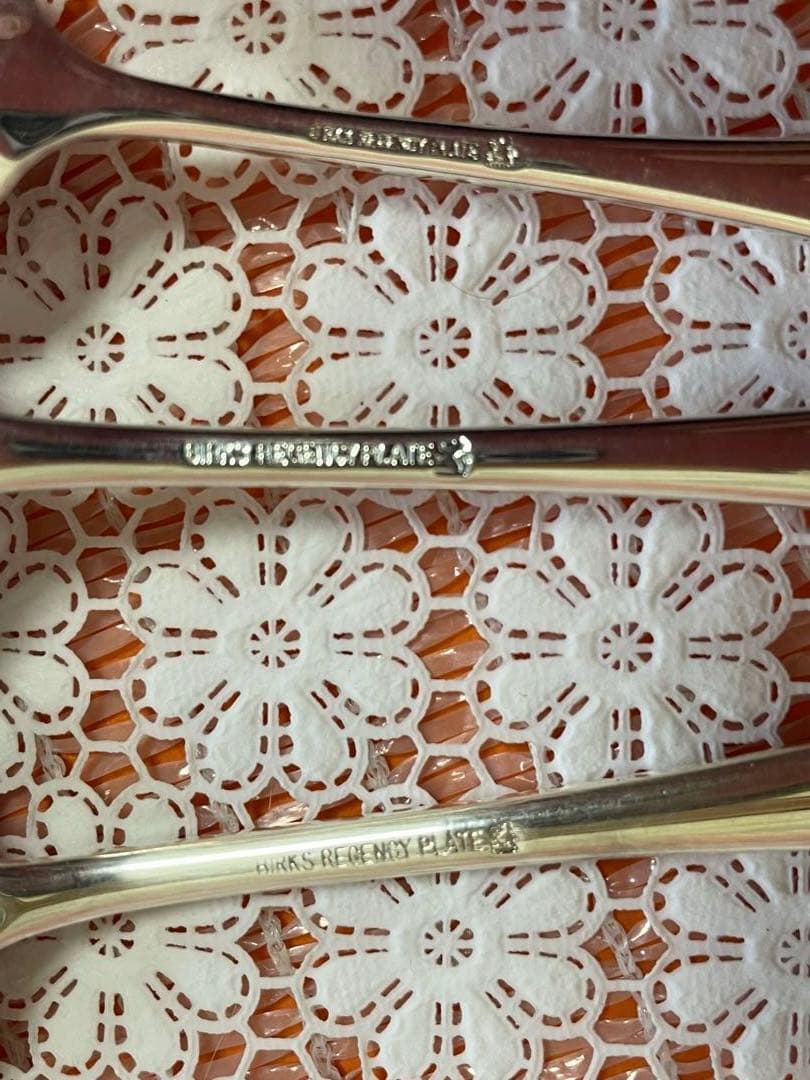 BIRKS カトラリーセット 6客セット木箱に入り