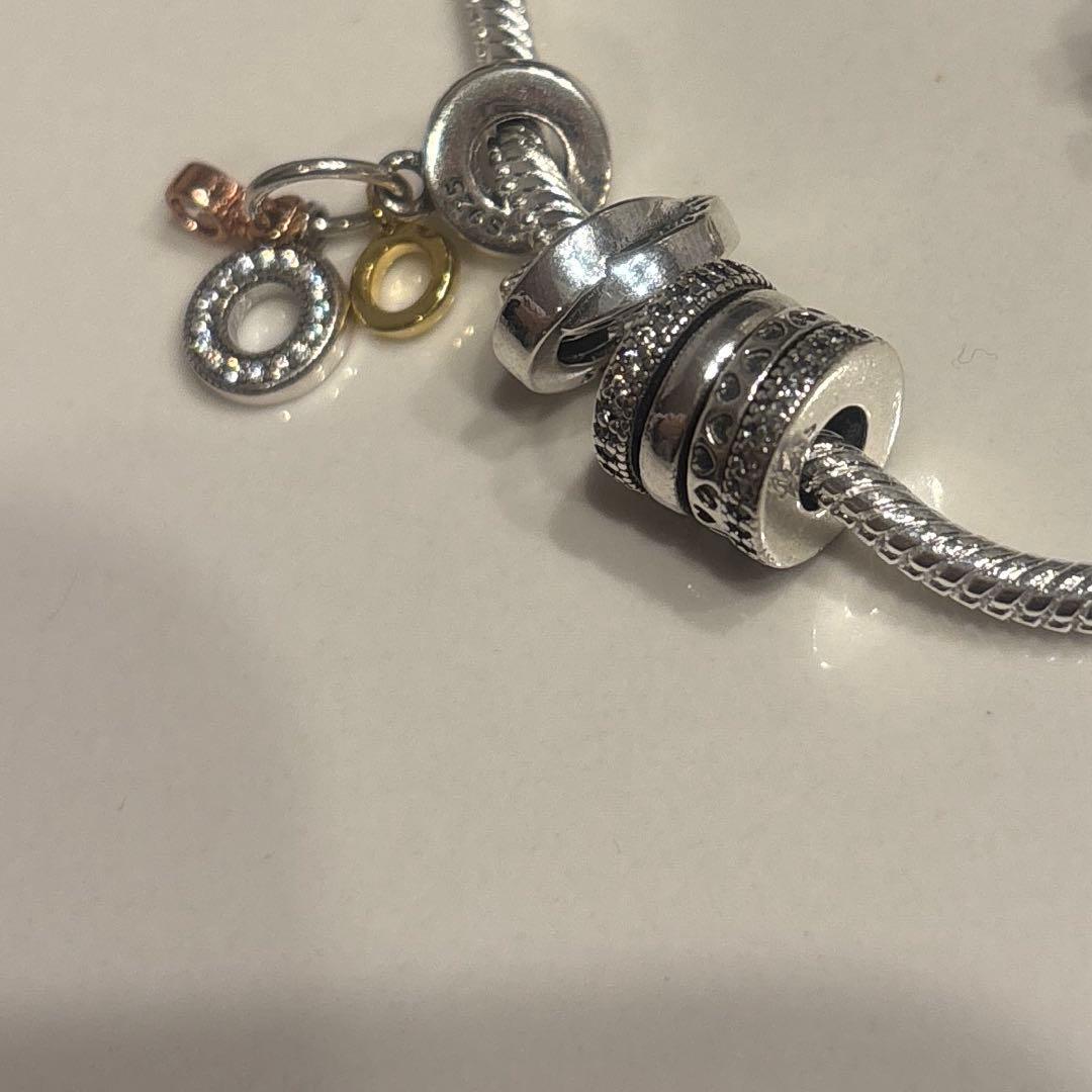 PANDORA ブレスレット19cm⭐︎ チャームセット