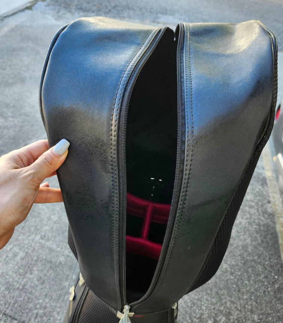 Nikeキャディバッグ 黒/ピンク