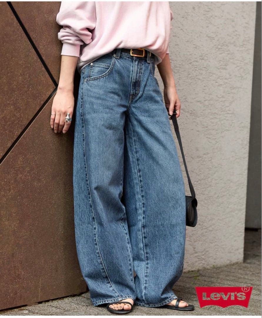 別注リーバイス ☆for JS SUPER BAGGY BARREL LONG