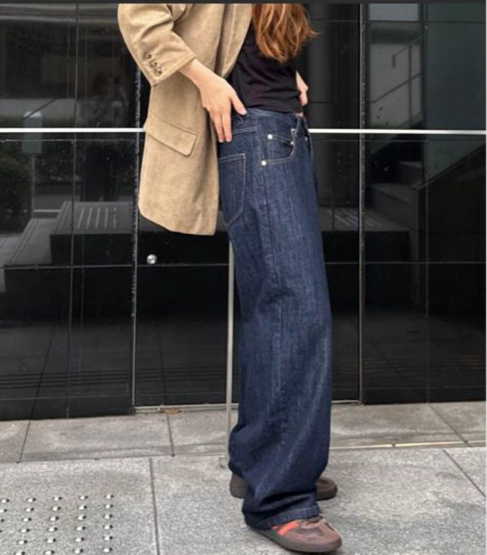 choice_cnl テーパードデニムパンツ