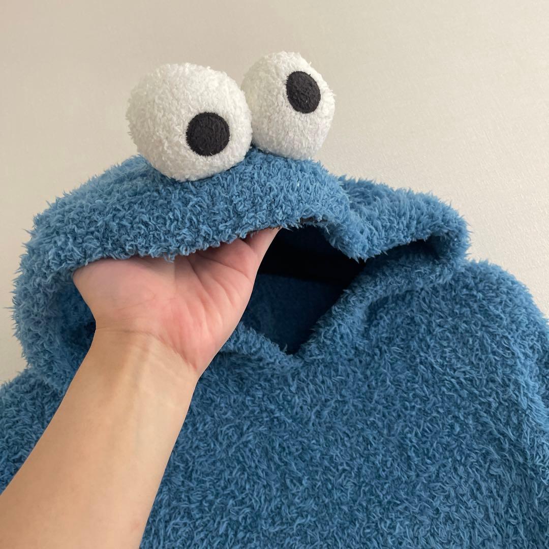 にゃん　ジェラートピケ クッキーモンスター　ワンピース