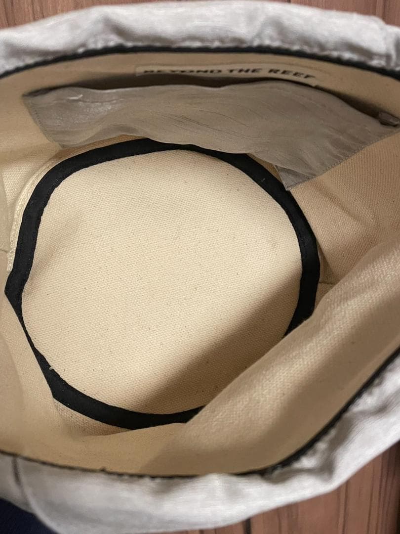 BEYOND THE REEF ハンドメイド 2WAYバッグ／ベージュ