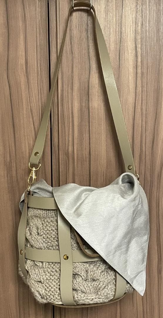 BEYOND THE REEF ハンドメイド 2WAYバッグ／ベージュ