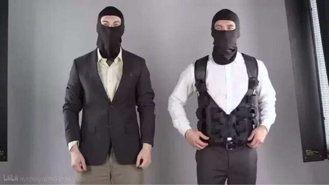 団子匠造製　映画HEAT M4マガジン8本差し　M733 強盗ベストバージョン2