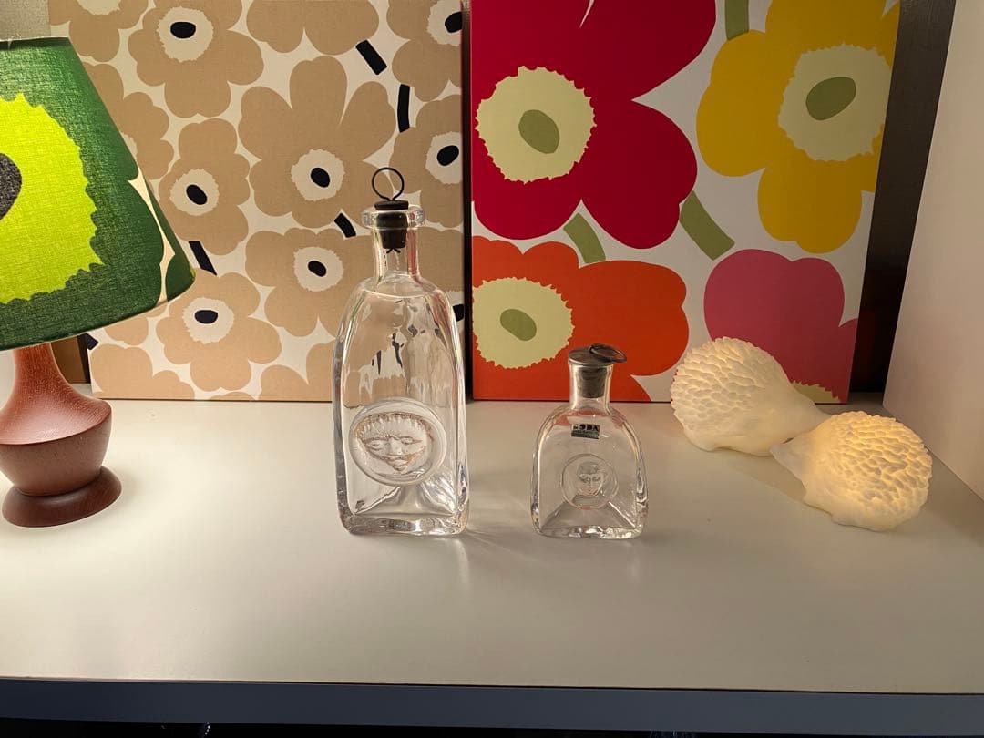 エリックホグランのヴィンテージ　ガラスボトル