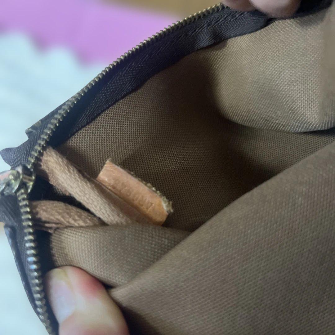 ルイヴィトン　ポシェットアクセサリーソワールモノグラム　LUIS VUITTON