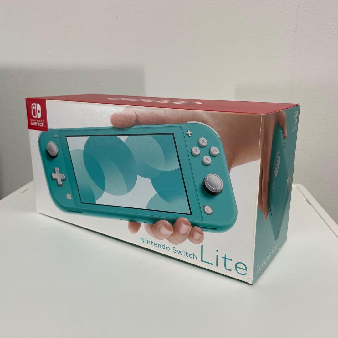 Nintendo Switch Lite ターコイズ 美品 SDカード ケース付