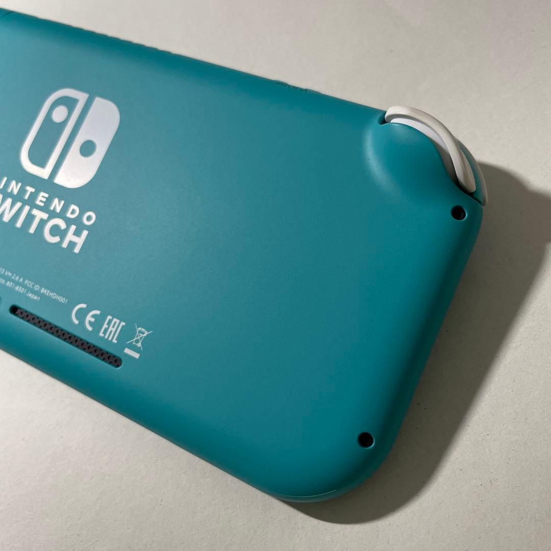 Nintendo Switch Lite ターコイズ 美品 SDカード ケース付