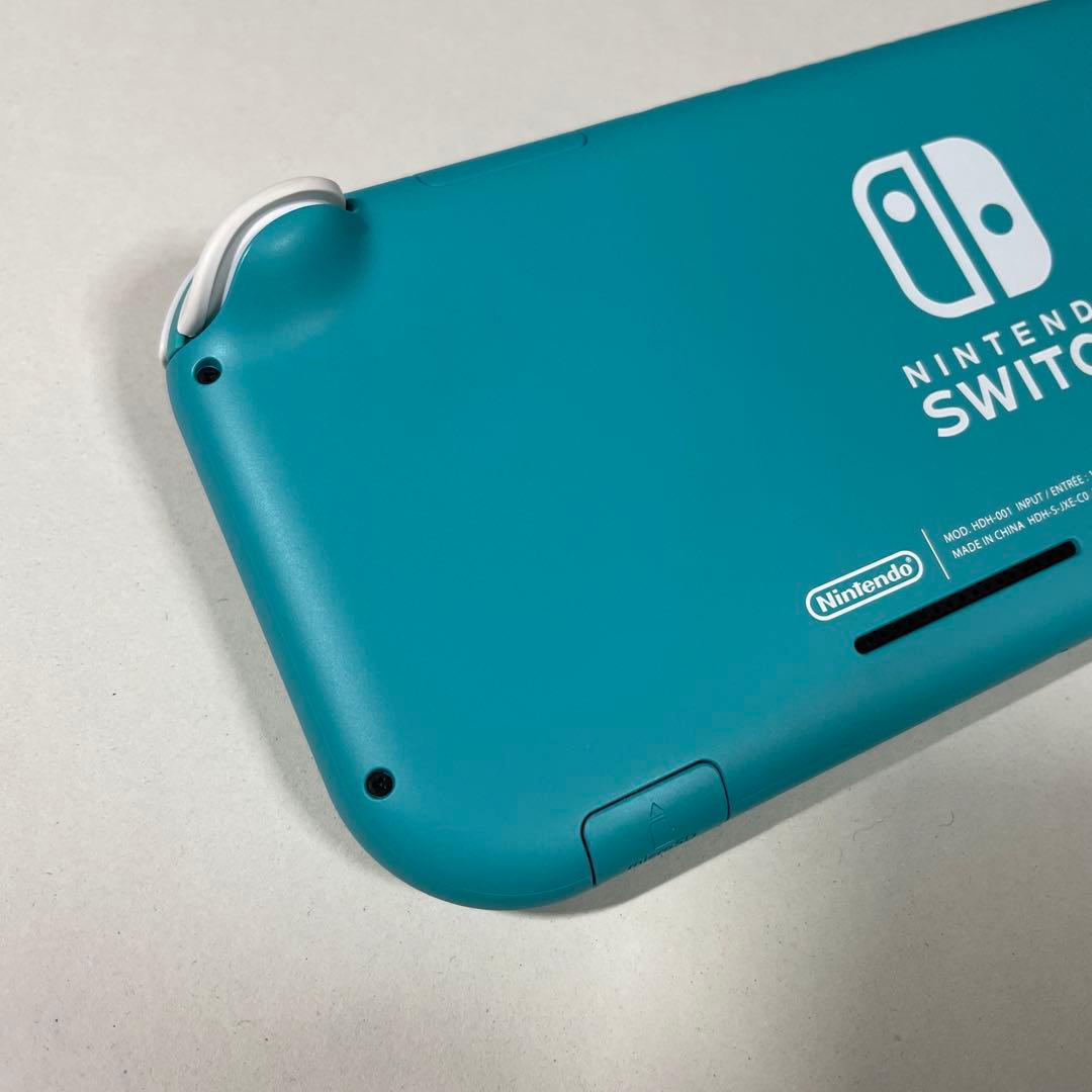 Nintendo Switch Lite ターコイズ 美品 SDカード ケース付