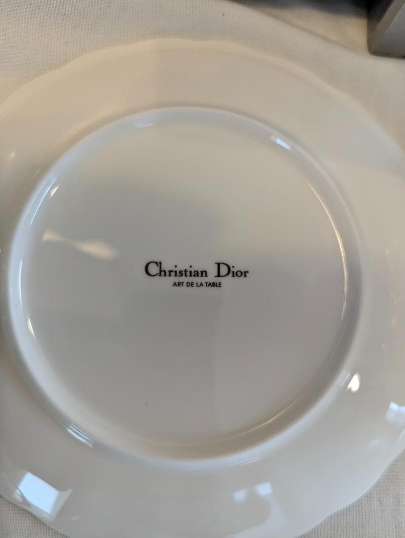 Dior クリスチャンディオール マーガレット ティーセット オーバル プレート