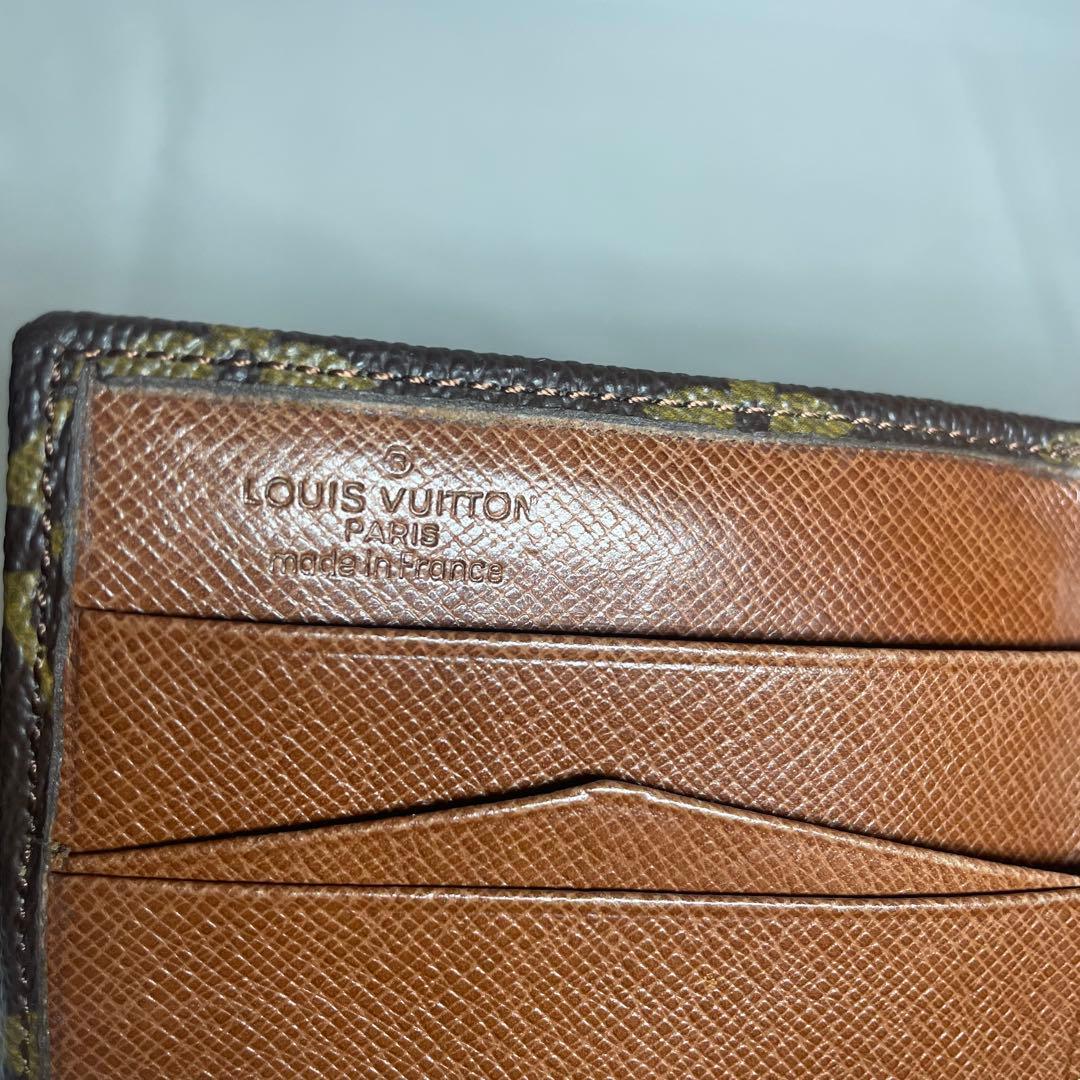 ルイヴィトン モノグラム 二つ折り財布 ポルトモネ ビエ カルトクレディ