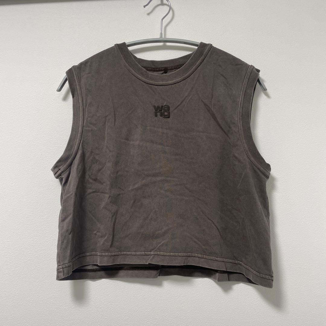 【Alexander wang】別注限定色：ロゴタンクトップ