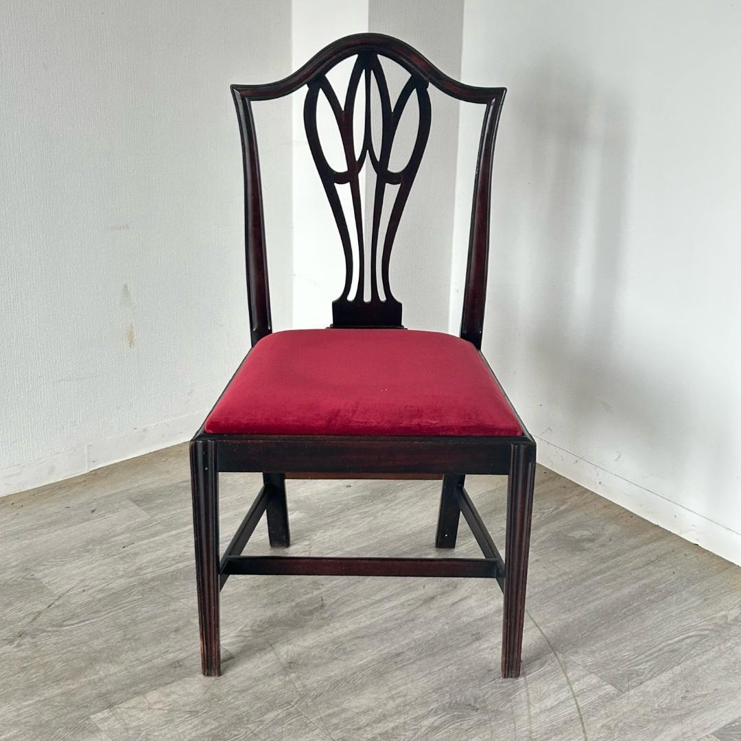 イギリス アンティーク 家具 ダイニング チェア 1930年頃 椅子 590A1