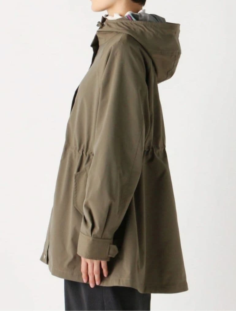 AfternoonTea アフタヌーンティー タータンチェック コート カーキ