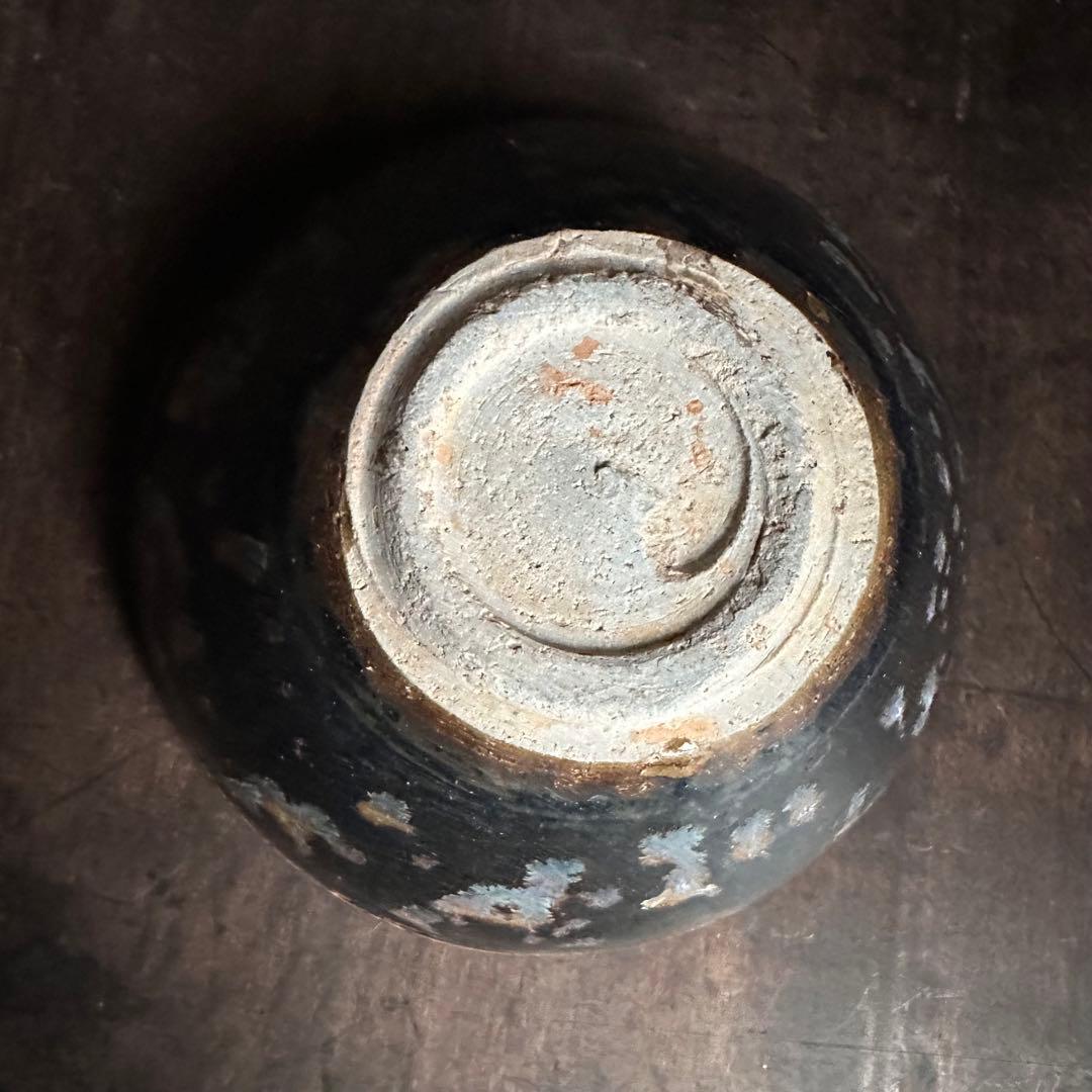 天目碗　唐物　窯変紋　李朝　高麗　朝鮮美術　古玩　骨董