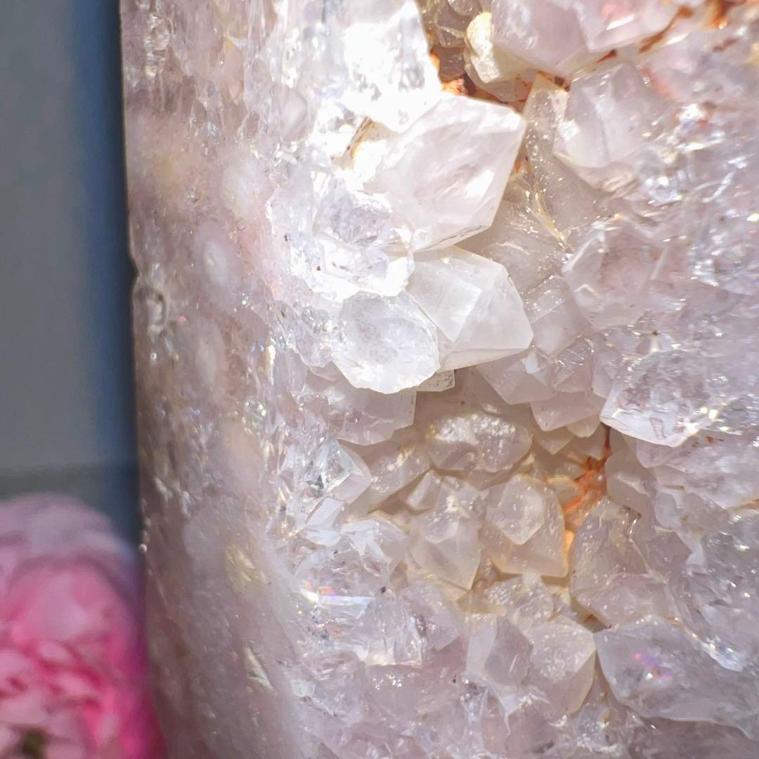 ④♥️フラワーアゲート♥️タワー♥️桜瑪瑙♥️花瑪瑙♥️チェリーブロッサム♥️天然石♥️水晶