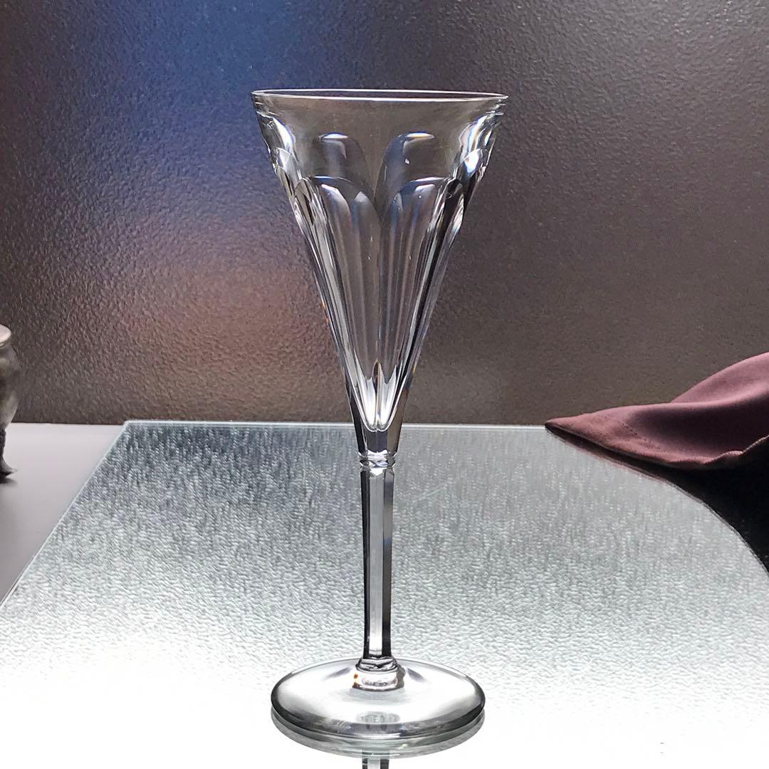 素敵希少オールドバカラBACCARATディノ公爵夫人 モデル★シャンパンフルート