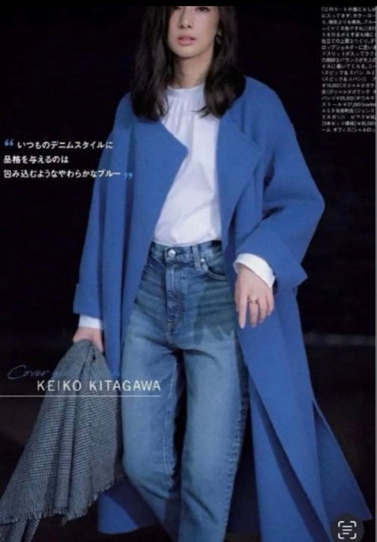 Spick & Span⚫︎ビーバーフォールドラペルコー⚫︎北川景子さん着用