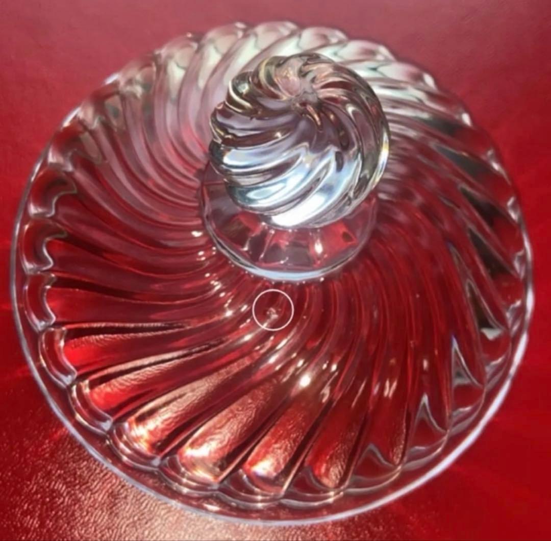 バカラ バンプー　キャンディーポット　物入れ　容器　菓子入れ