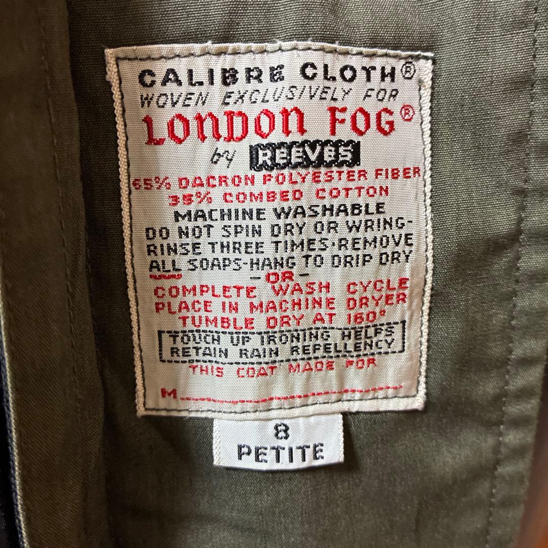 London Fog ステンカラーコート 8 PETITE