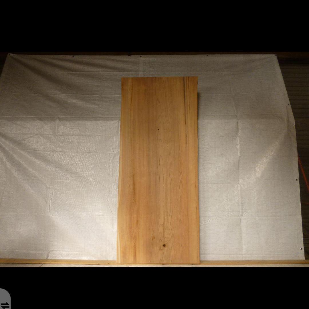 送料込み　一枚板　杉　スギ　無垢材　天板　テーブル　カウンター　DIY　番号41