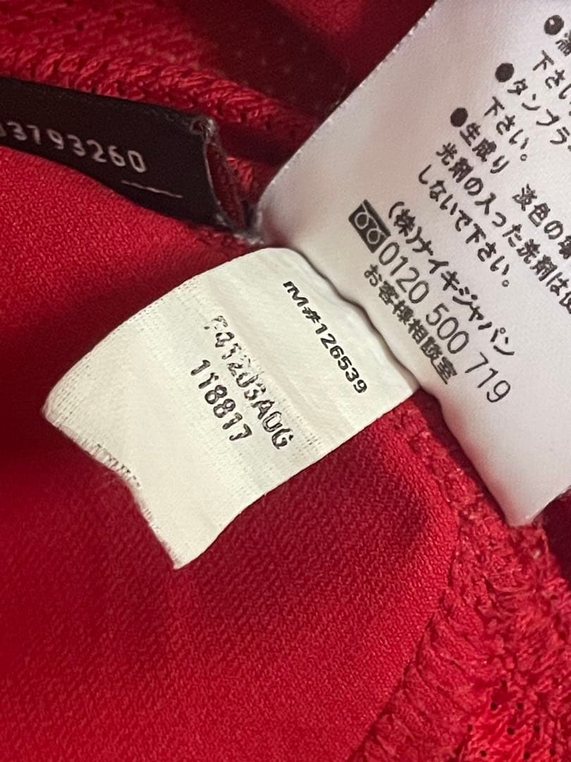 ナイキプレミアリーグアーセナル04サッカーホームユニフォーム赤白黄14アンリ