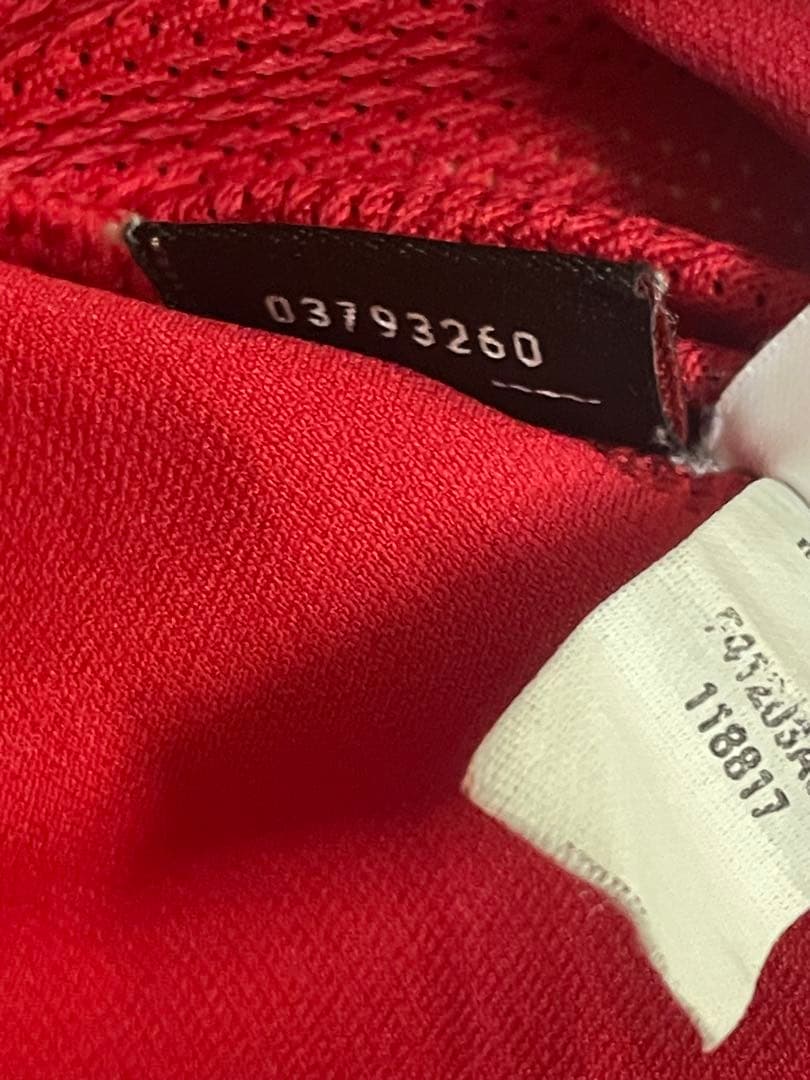 ナイキプレミアリーグアーセナル04サッカーホームユニフォーム赤白黄14アンリ