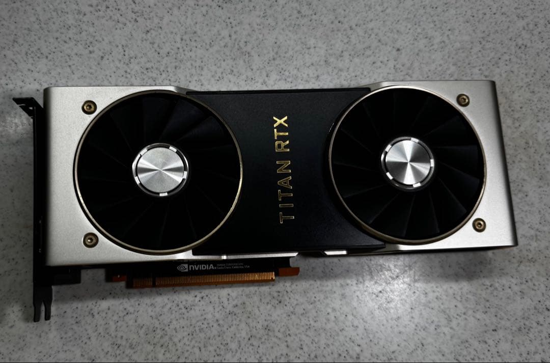 グラフィックボード・グラボ・ビデオカード NVIDIA TITAN RTX