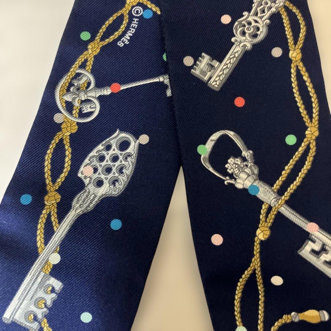 極美品　エルメス　ツイリー　レクレアポア　ネイビー