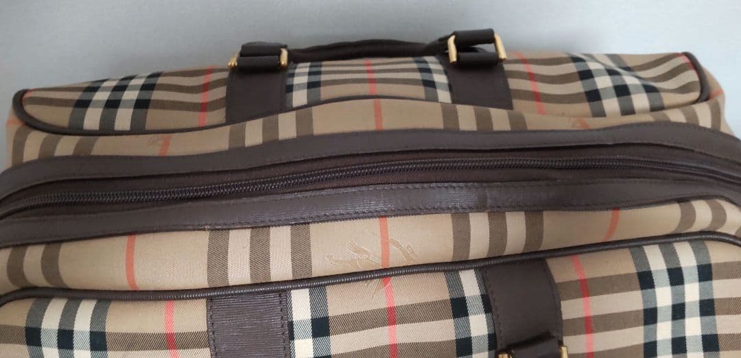 BURBERRY　バーバリー ノバチェック　ボストンバッグ