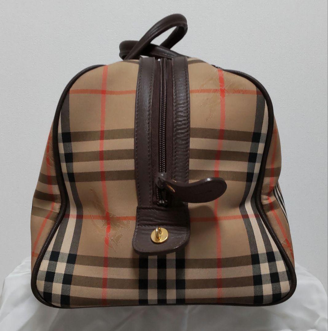 BURBERRY　バーバリー ノバチェック　ボストンバッグ