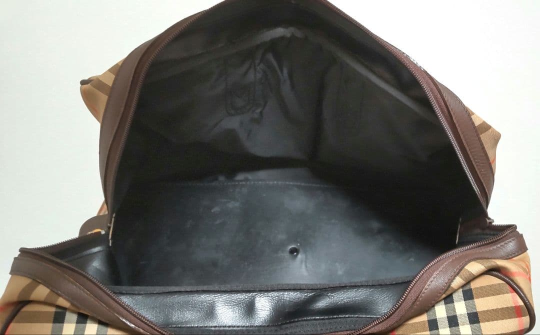 BURBERRY　バーバリー ノバチェック　ボストンバッグ