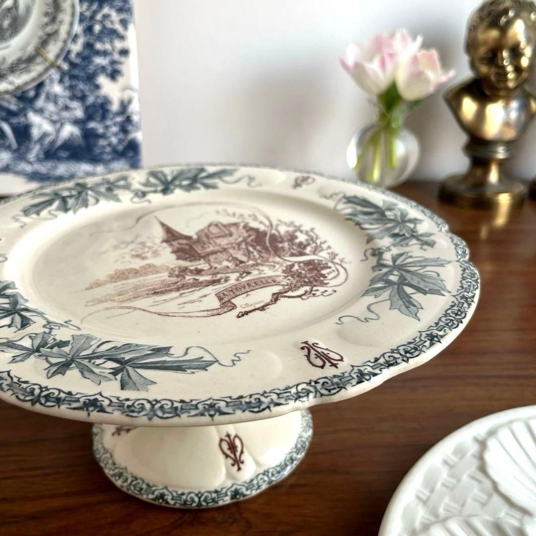 フランスアンティーク ♧ ショワジールロワ ♧ ルイ13世のコンポティエ-塔