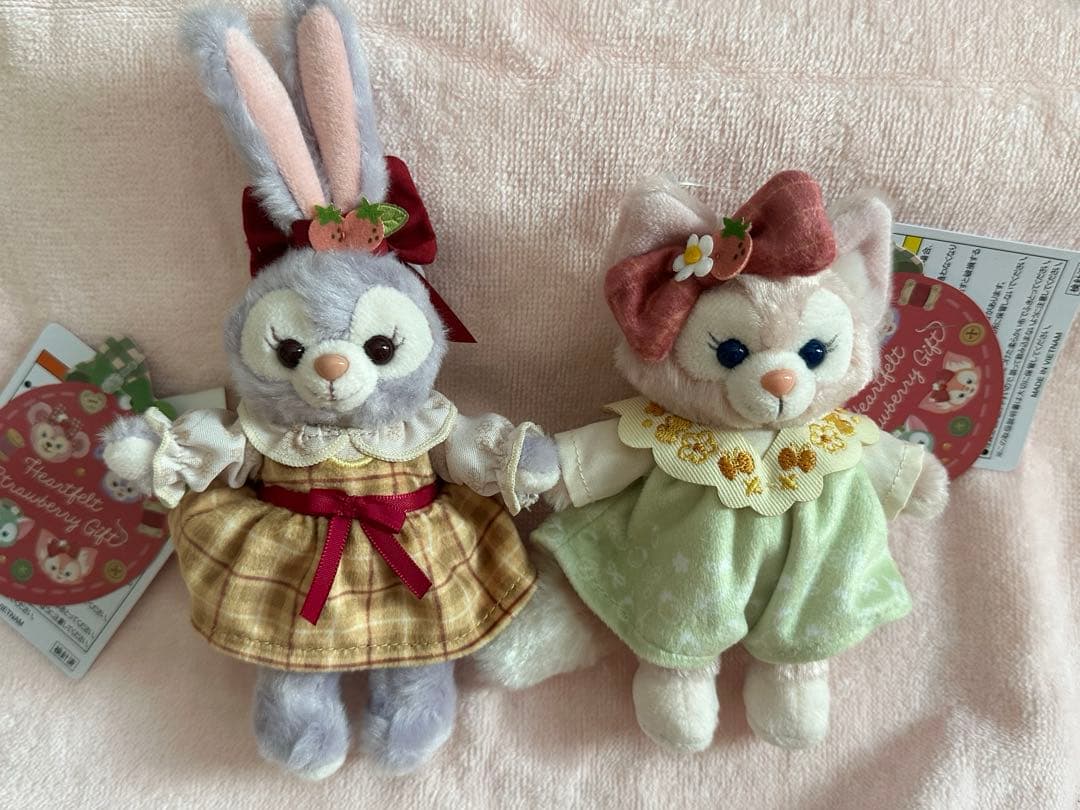 ディズニーシー　リーナベル　ステラルー　ハートフェルトストロベリーギフト