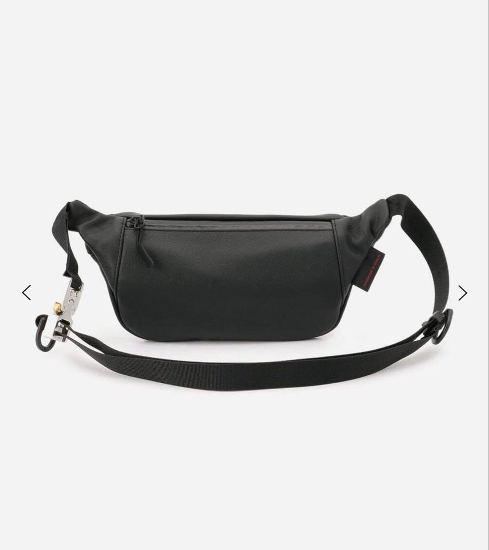 bagjack Bshop別注 レザーヒップバッグ バッグジャック ブラック