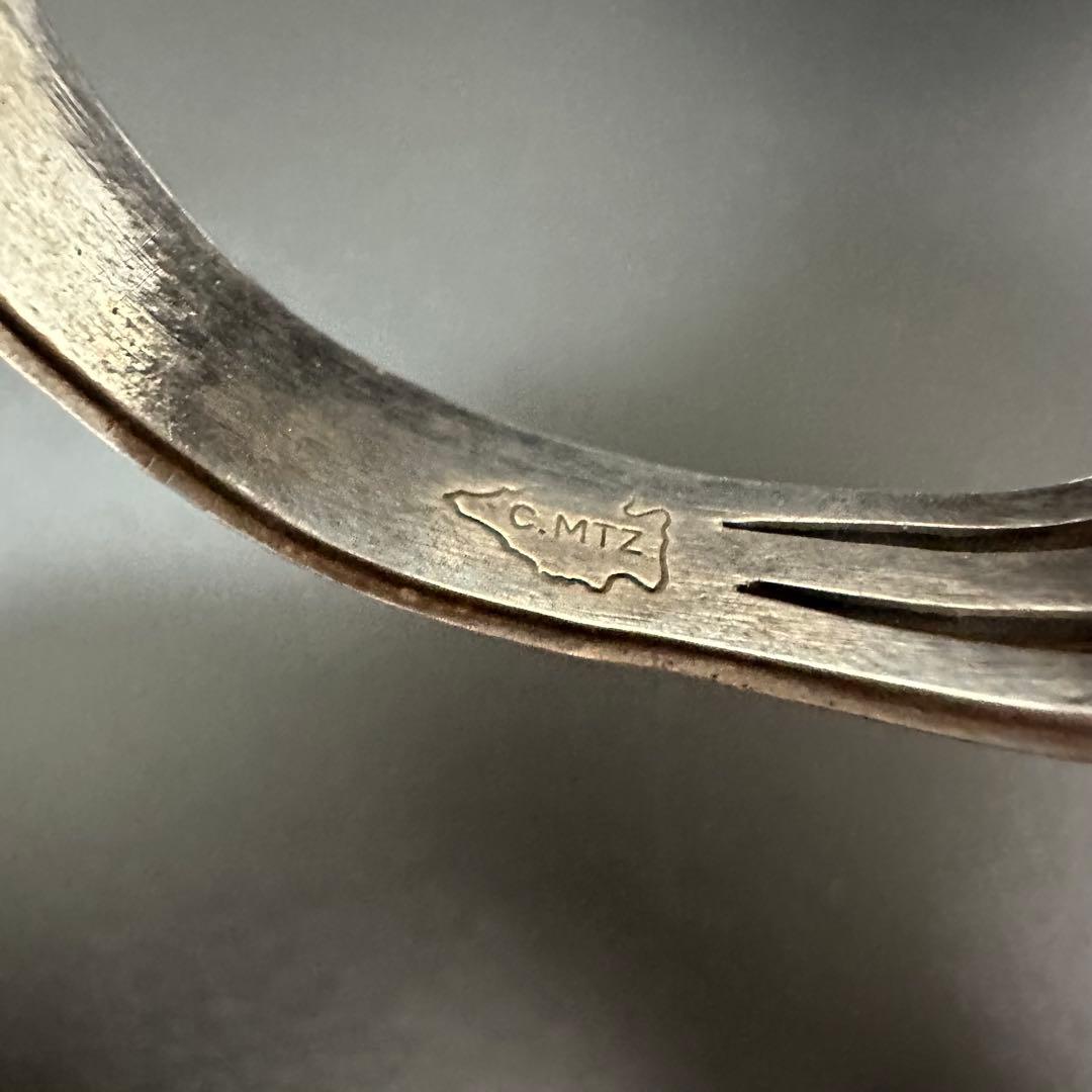 Navajo  martinez ホワイトバッファロー バングル