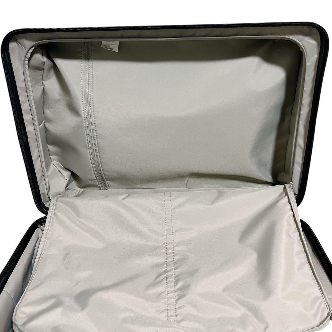 無印良品 MUJI バーを自由に調節できるキャリーケース 75L スーツケース