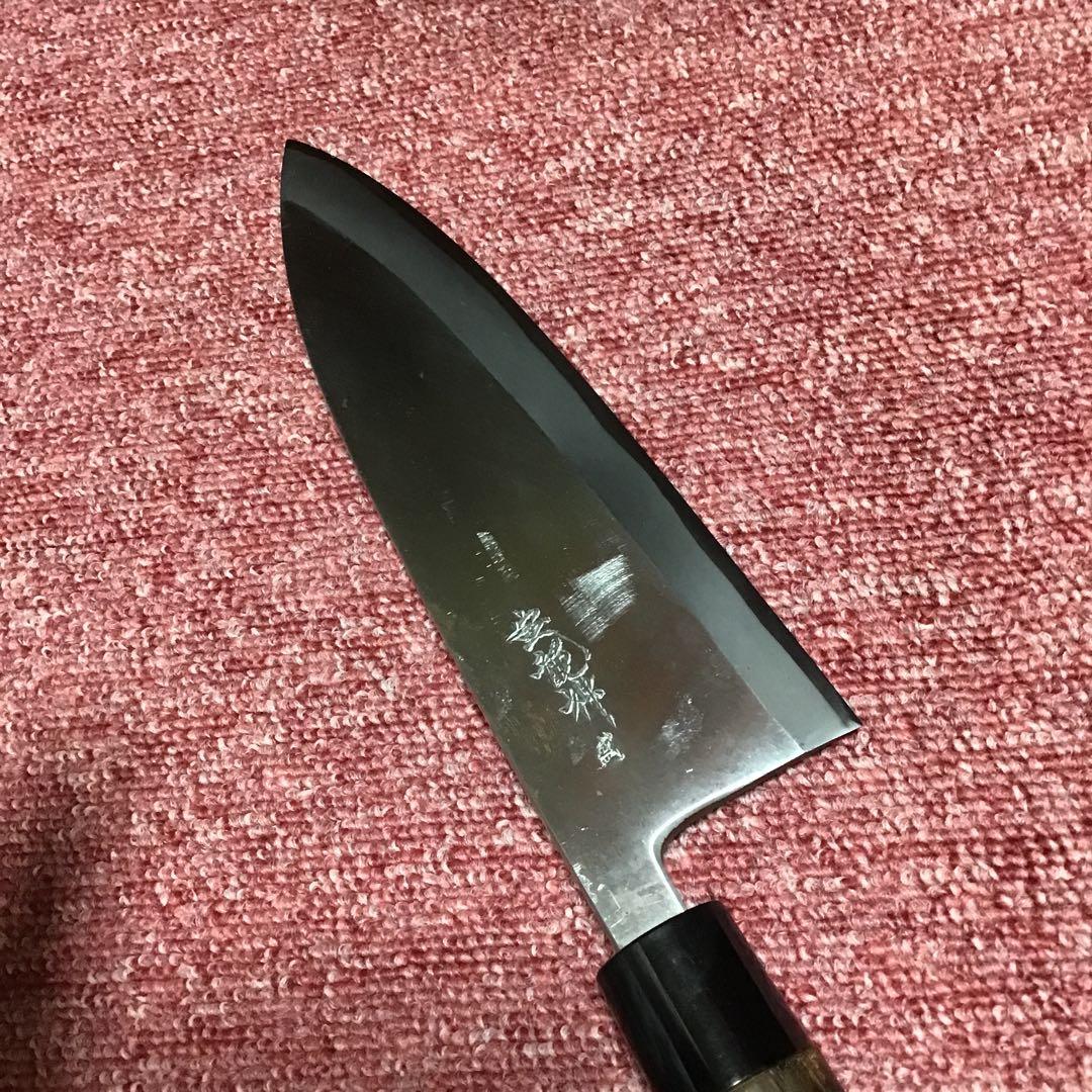 出刃包丁　210ミリ　青紙鋼