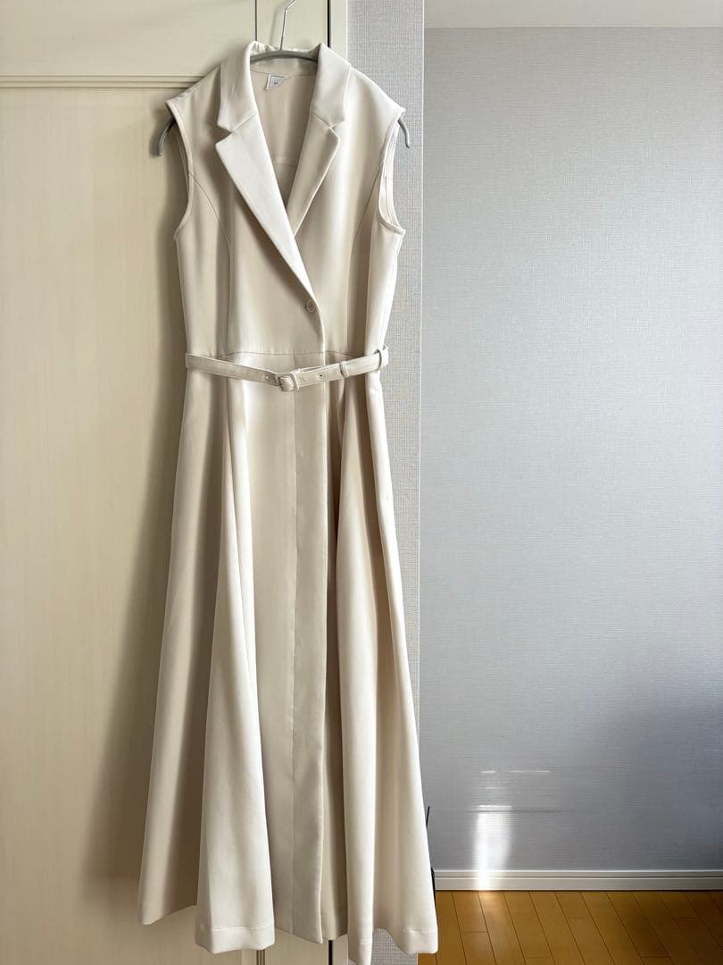 Lalune ノースリーブトレンチワンピース