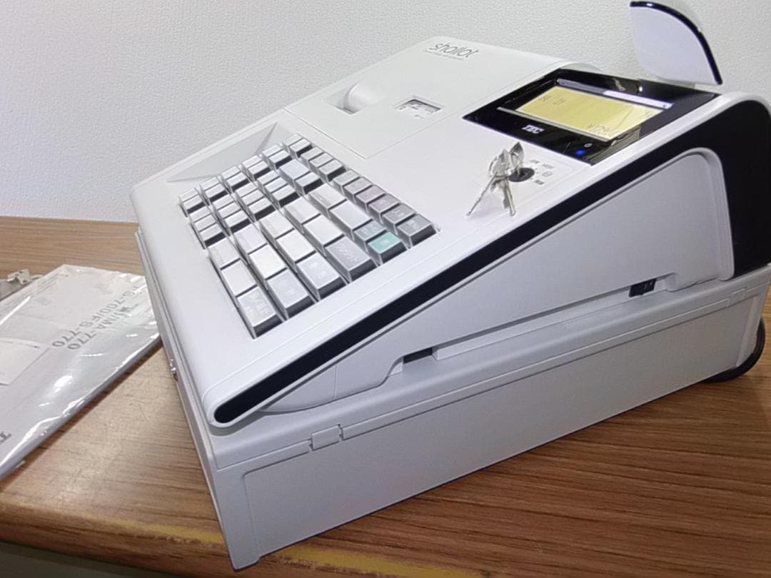 美品23年製118設定無料MA-700物販10部門東芝テックインボイスレジスター