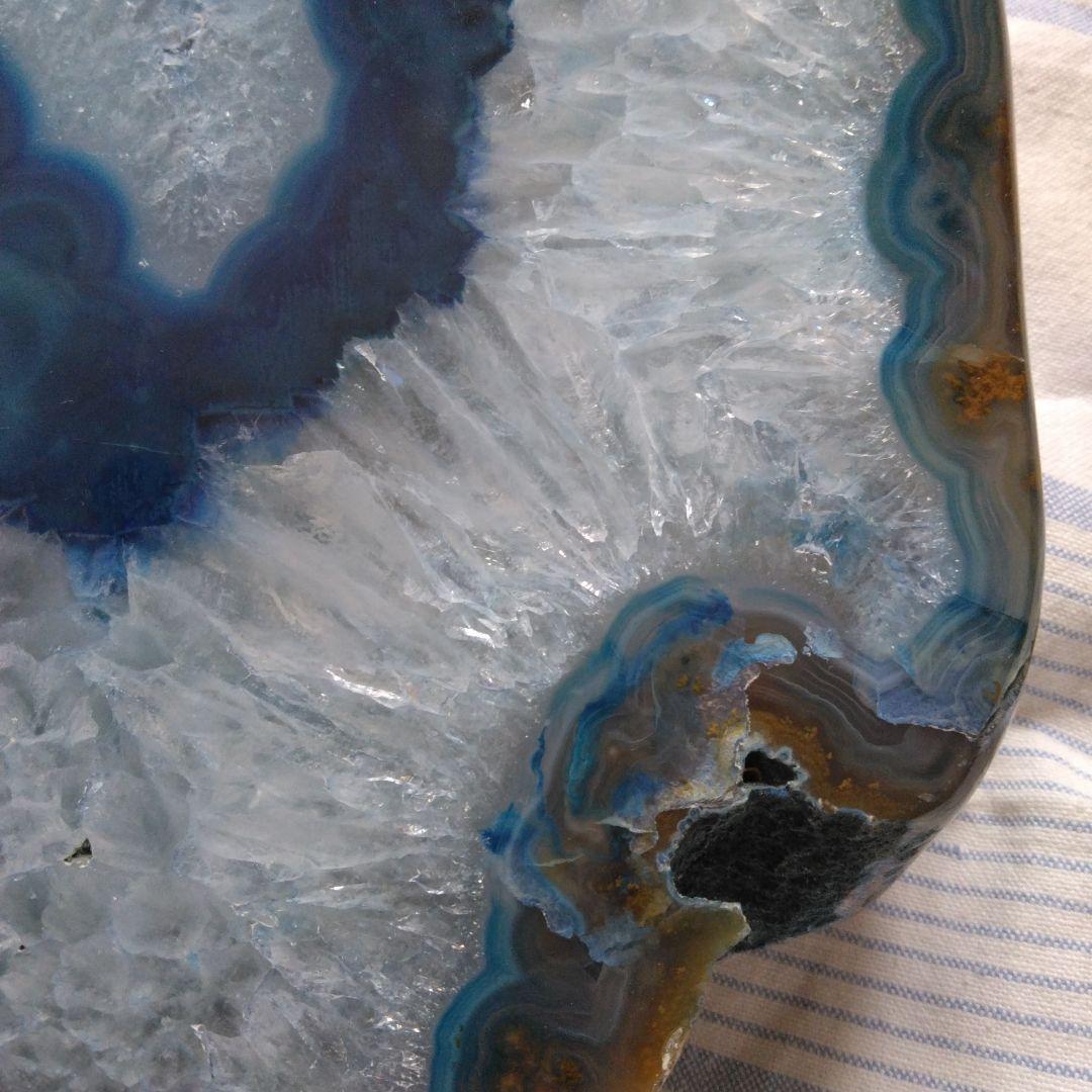 青瑪瑙ドーム、原石、ジオード、開運、縁起物、観賞石、パワーストーン、厄除け、石