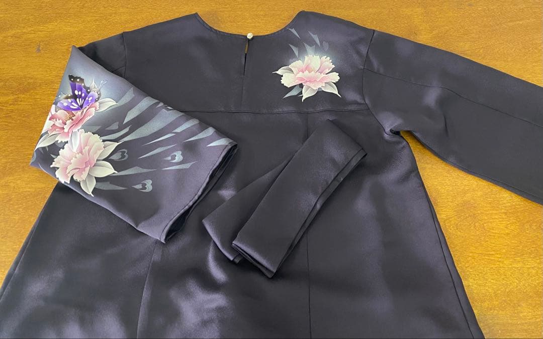 3274 着物　リメイク　ドレス　ワンピース