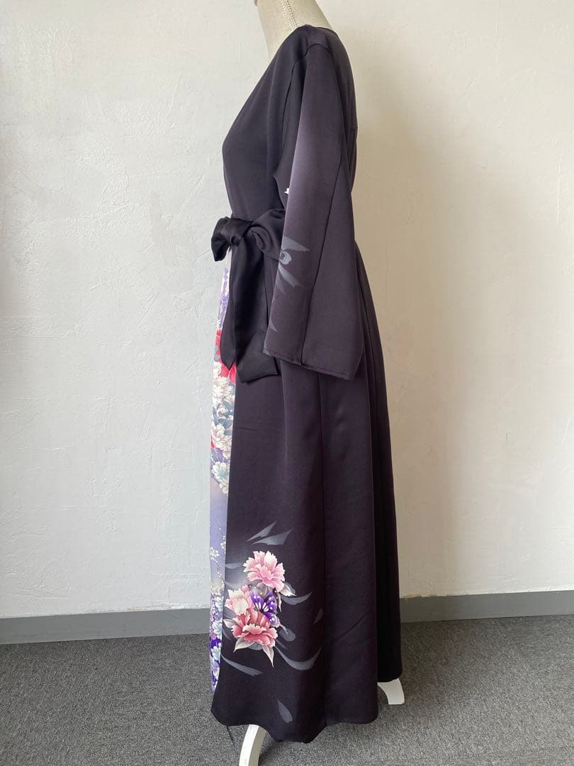 3274 着物　リメイク　ドレス　ワンピース