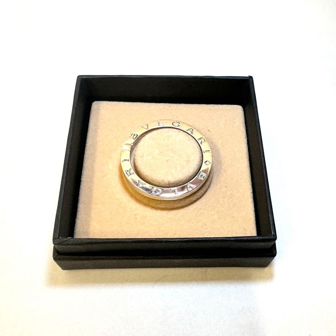 ★BVLGARI★シルバーチェーン付き★キーリング★シルバーネックレス★